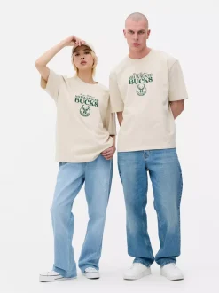 Koszulka z motywem drużyny NBA Milwaukee Bucks