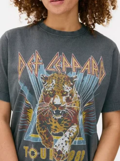 Koszulka z motywem zespołu Def Leppard