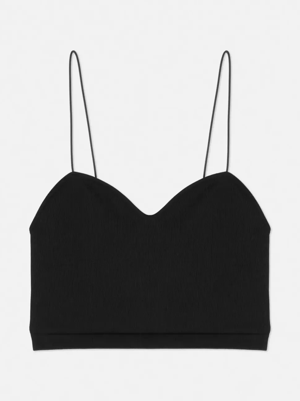 Krótka bezszwowa koszulka na ramiączkach Rita Ora