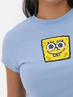 Krótka góra od piżamy z motywem SpongeBoba