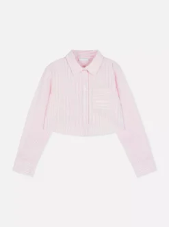 Krótka koszula w paski