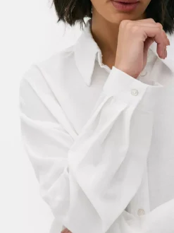 Krótka koszula z długim rękawem