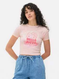 Krótka koszulka z motywem Hello Kitty