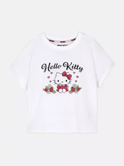 Krótka koszulka z motywem Hello Kitty