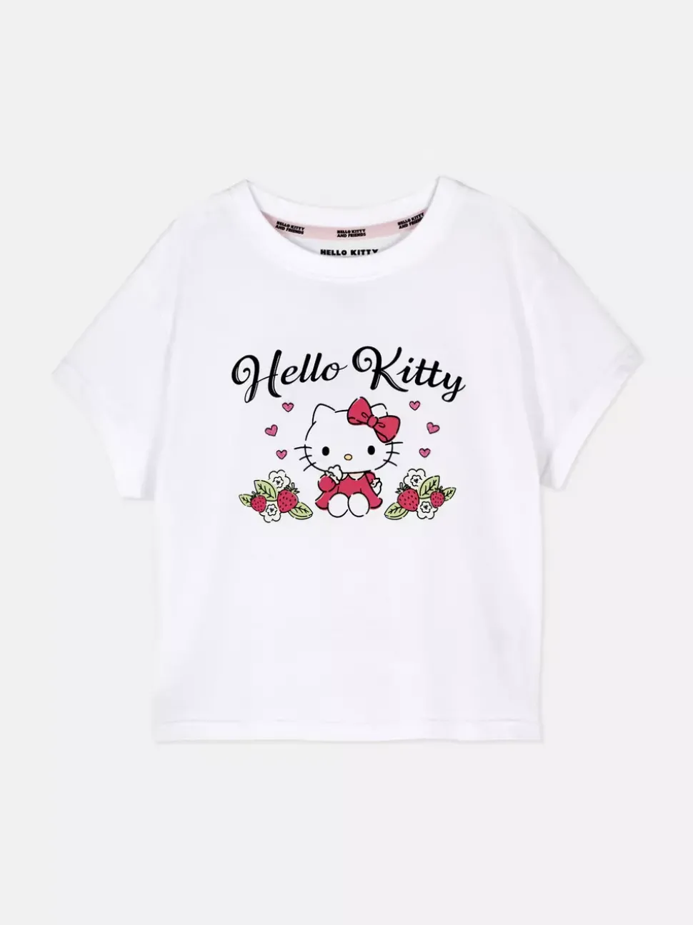 Krótka koszulka z motywem Hello Kitty