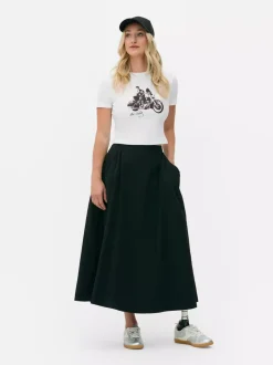 Krótka koszulka z motywem Elvisa