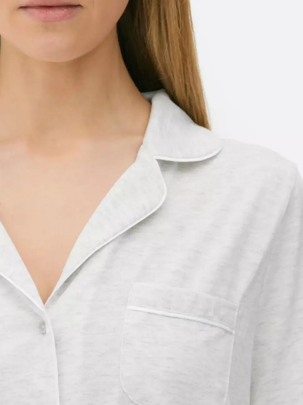 Krótka piżama z dżerseju