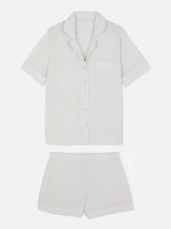 Krótka piżama z dżerseju