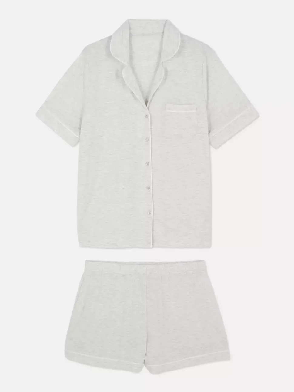 Krótka piżama z dżerseju