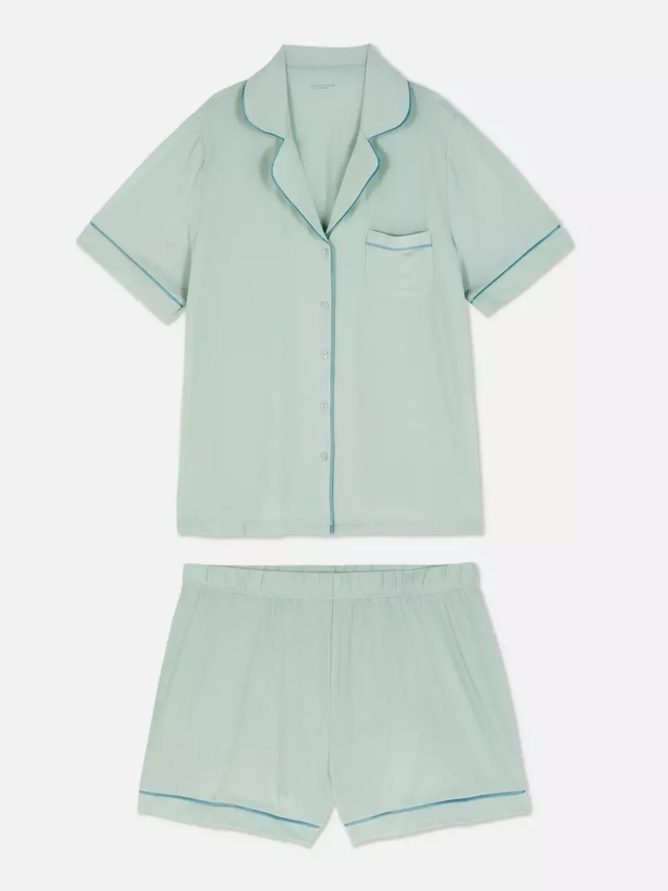 Krótka piżama z dżerseju