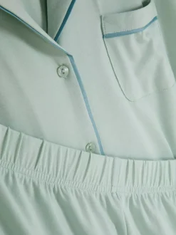 Krótka piżama z dżerseju