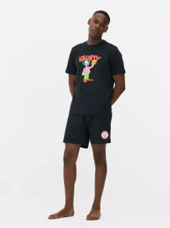 Krótka piżama z Klaunem Krusty z Simpsonów