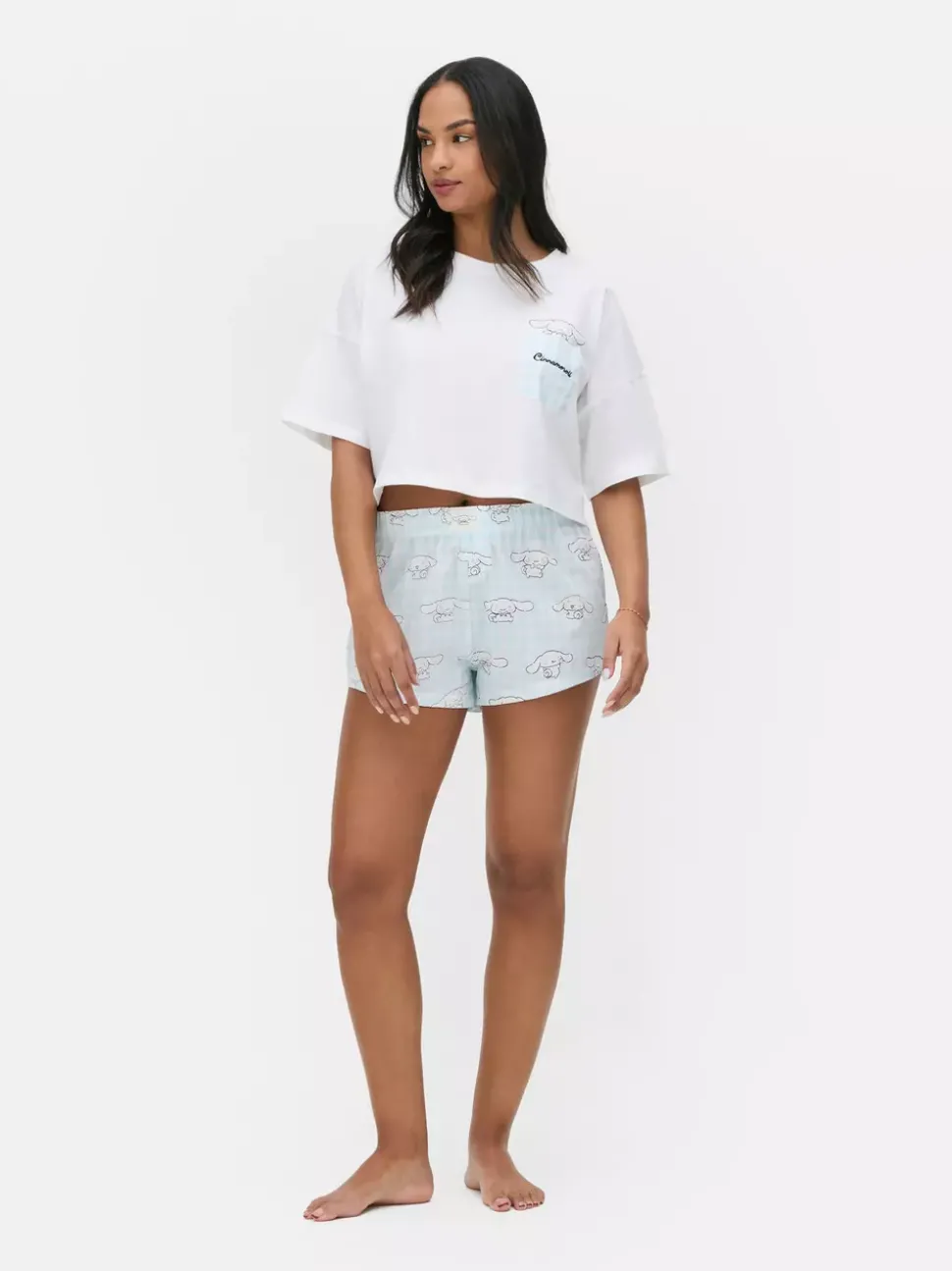 Krótka piżama z motywem My Melody z Hello Kitty