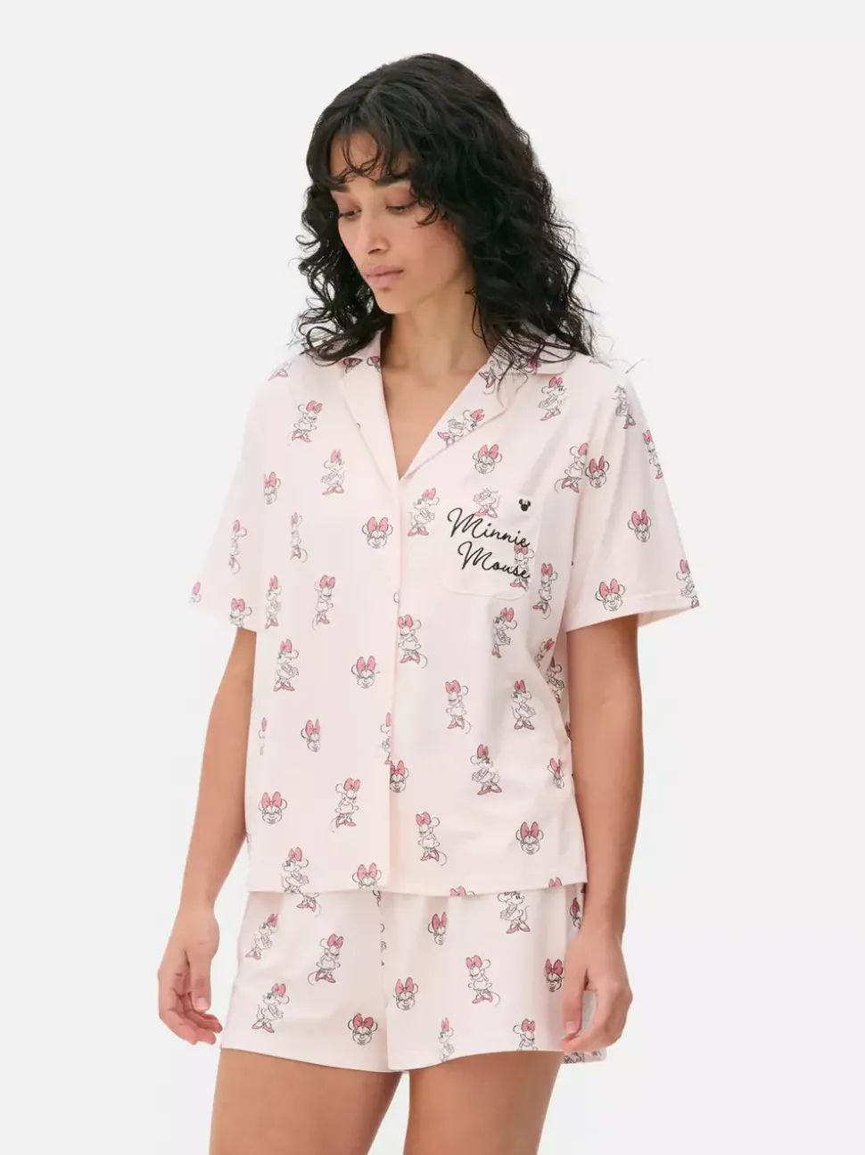 Krótka piżama z motywem Myszki Minnie Disneya