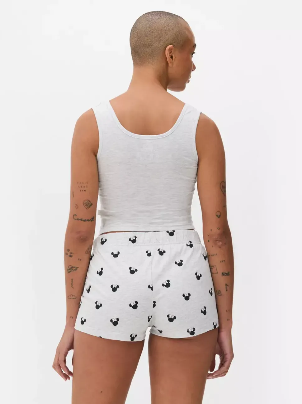 Krótka piżama z motywem Myszki Minnie Disneya