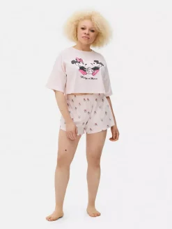 Krótka piżama z motywem Myszki Minnie Disneya