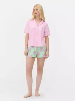 Krótka piżama z motywem Spongeboba Kanciastoportego