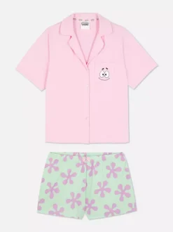 Krótka piżama z motywem Spongeboba Kanciastoportego