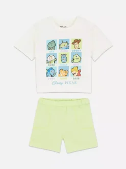 Krótka piżama z postaciami Pixara Disneya