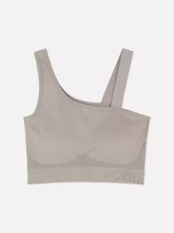 Krótki asymetryczny top Kappa x Primark
