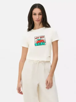 Krótki T-shirt Keith Haring