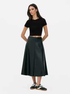 Krótki T-shirt w paski