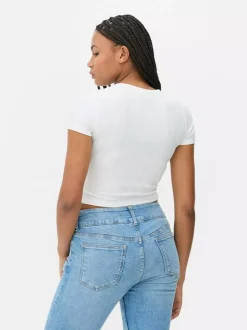 Krótki T-shirt z „Irysami” Vincenta van Gogha