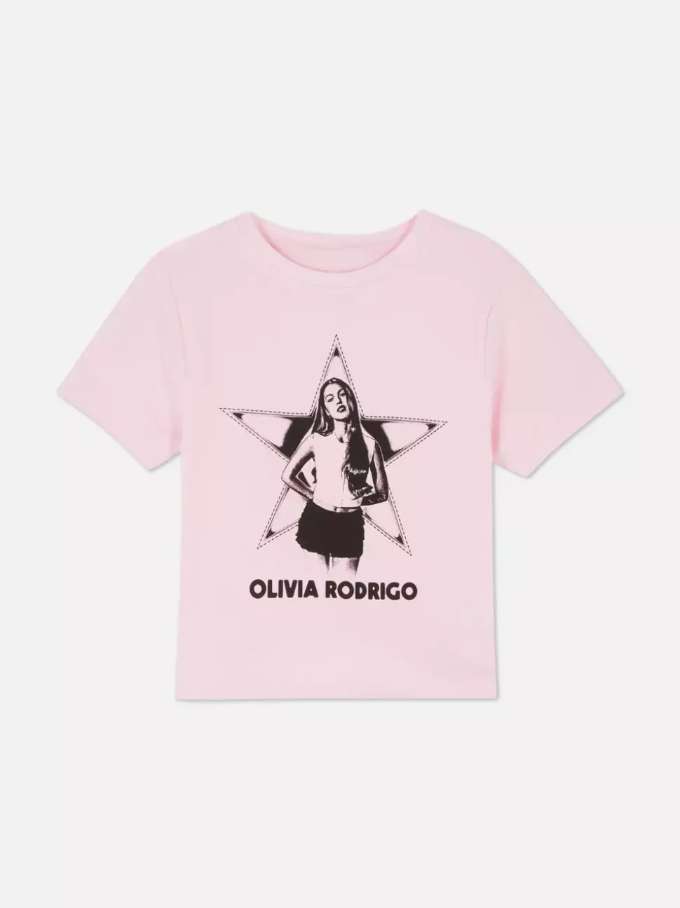 Krótki T-shirt z motywem Olivii Rodrigo