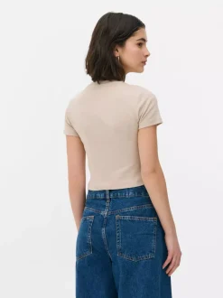 Krótki T-shirt z motywem Pink Floyd