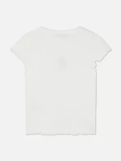 Krótki T-shirt z motywem Sticha z bajki Disneya