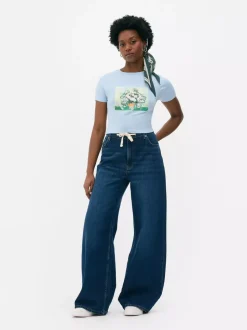 Krótki T-shirt z motywem van Gogha