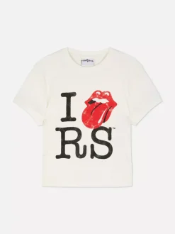 Krótki T-shirt z nadrukiem The Rolling Stones