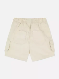 Krótkie bojówki ze sznurkiem ściągającym