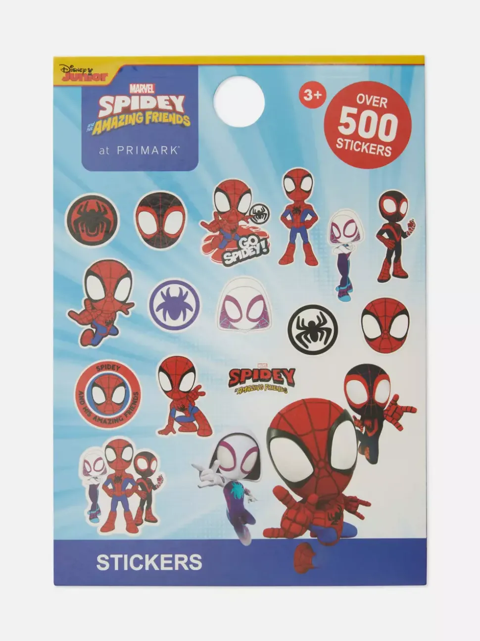 Książeczka z naklejkami ze Spider-Manem Marvela