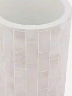 Kubek łazienkowy z perłowym wzorem