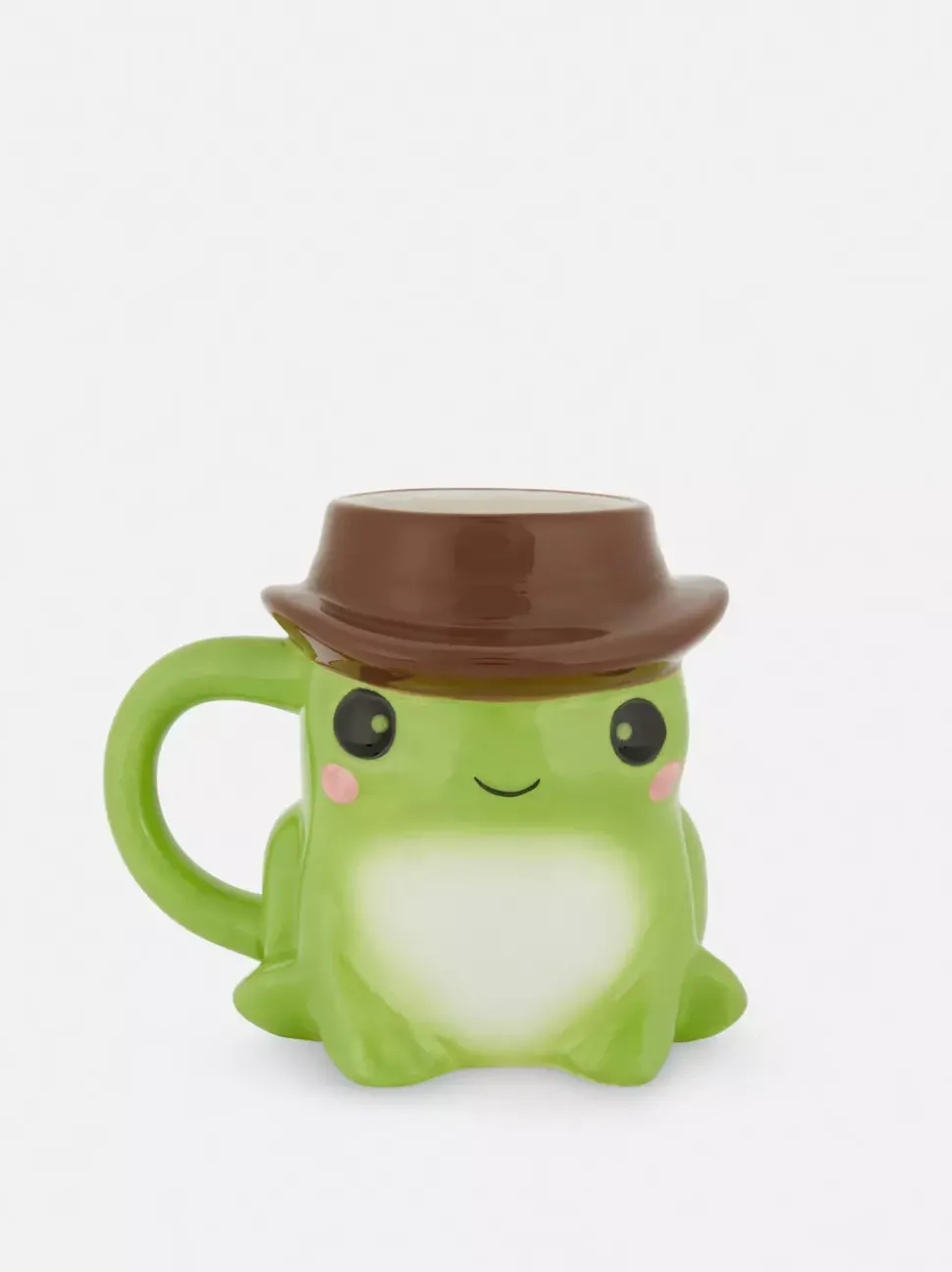 Kubek w kształcie żabki w kowbojskim kapeluszu