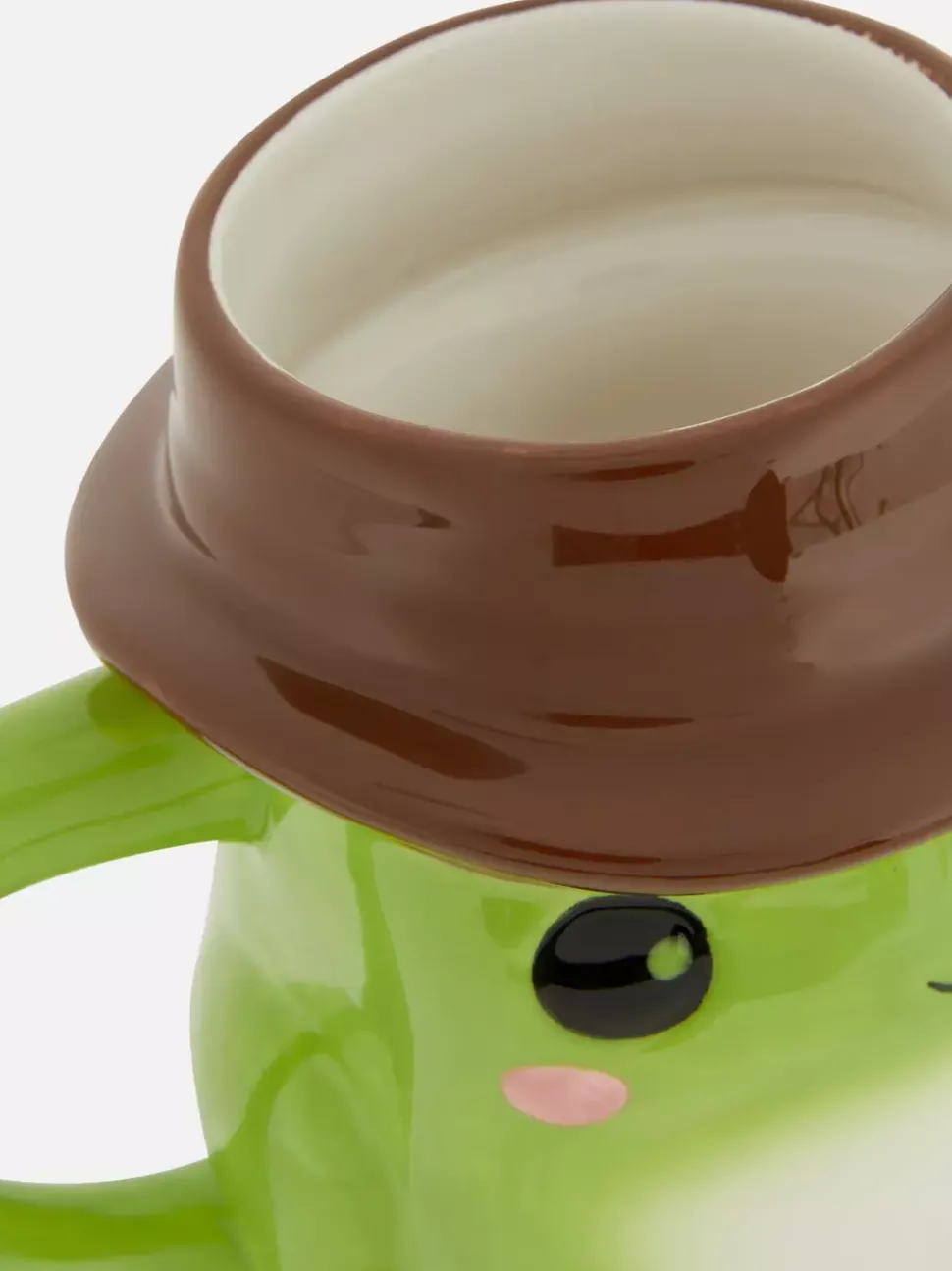 Kubek w kształcie żabki w kowbojskim kapeluszu