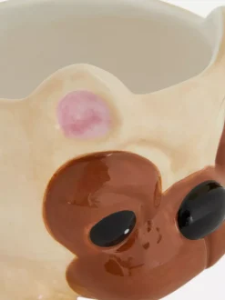 Kubek w kształcie mopsa