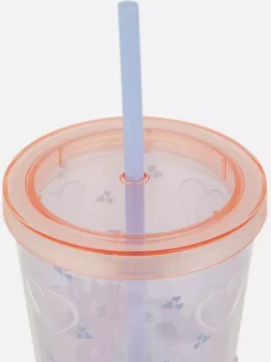 Kubek ze słomką i motywem Sticha i Andzi Disneya