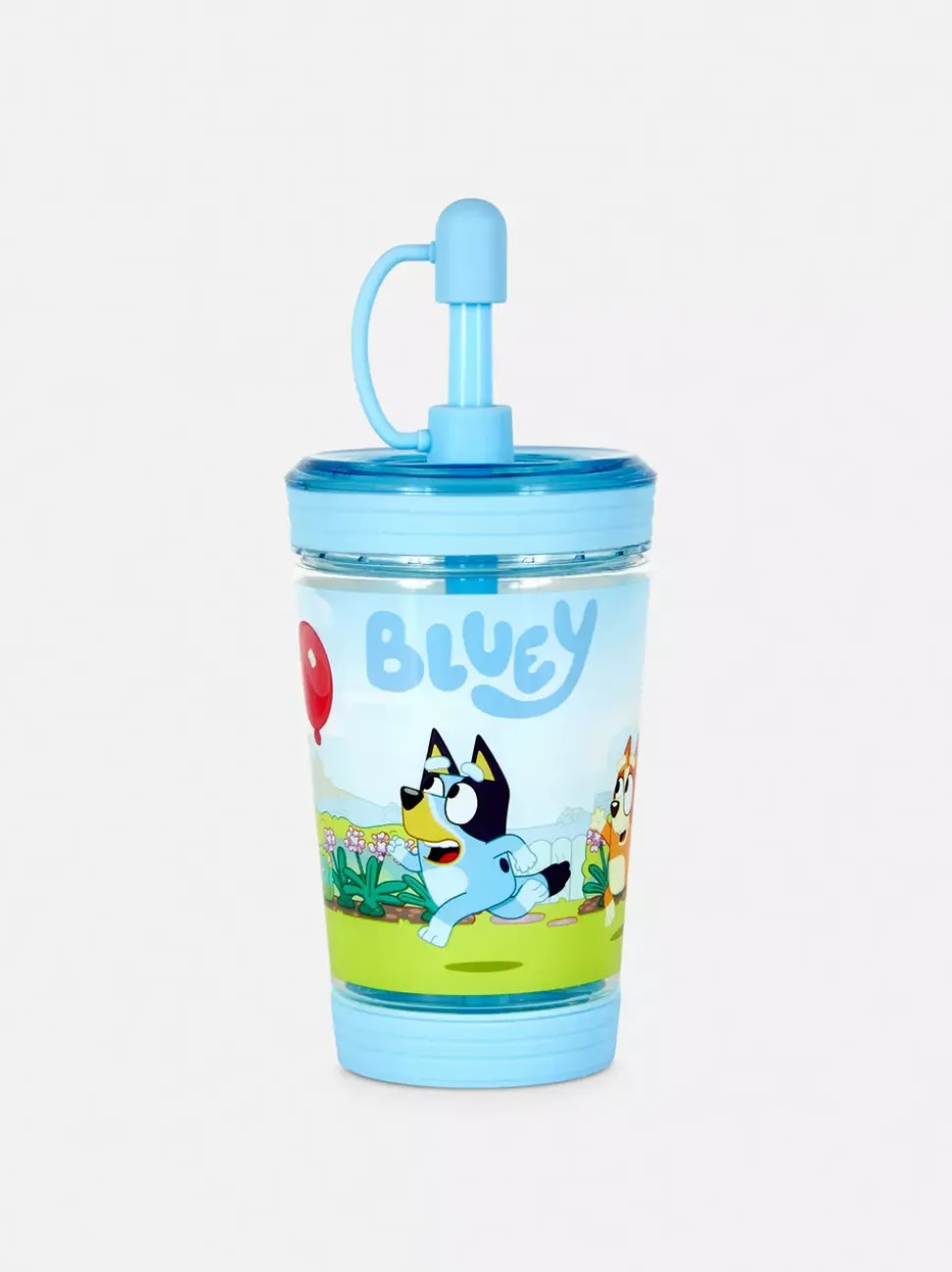 Kubek ze słomką z motywem Blue