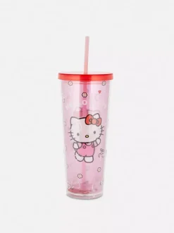 Kubek ze słomką z motywem Hello Kitty