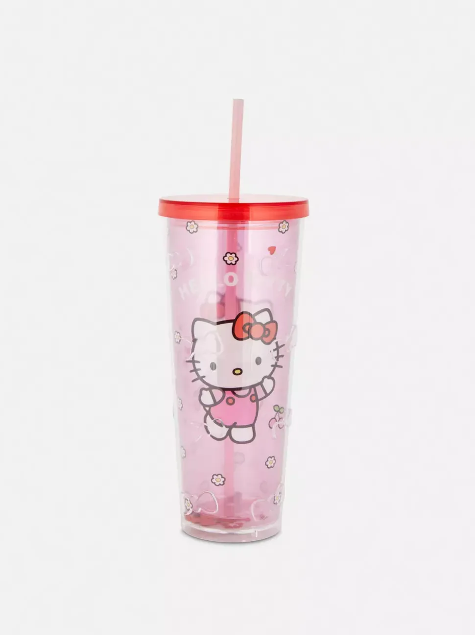 Kubek ze słomką z motywem Hello Kitty
