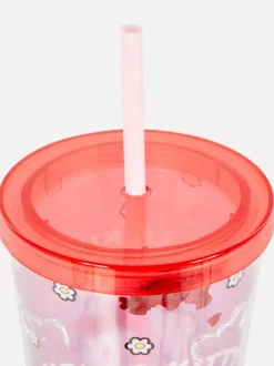 Kubek ze słomką z motywem Hello Kitty