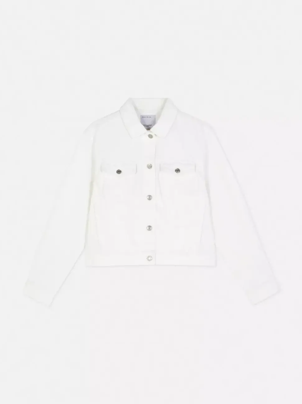 Kurtka jeansowa z efektem znoszenia