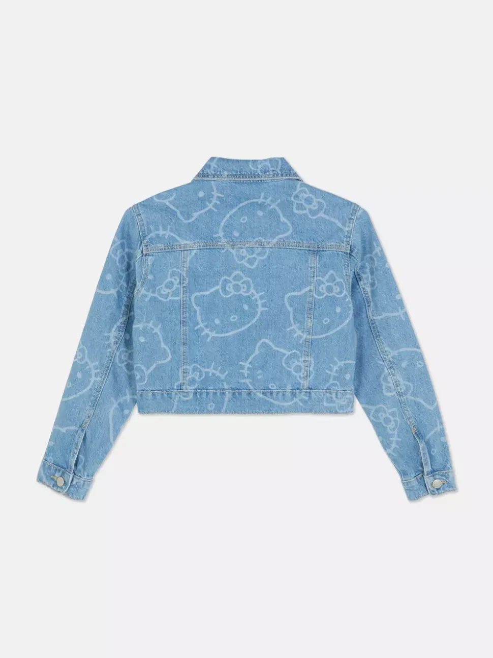 Kurtka jeansowa z motywem Hello Kitty i przyjaciół