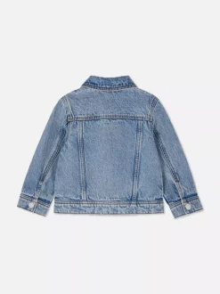 Kurtka jeansowa z zapięciem na zatrzaski