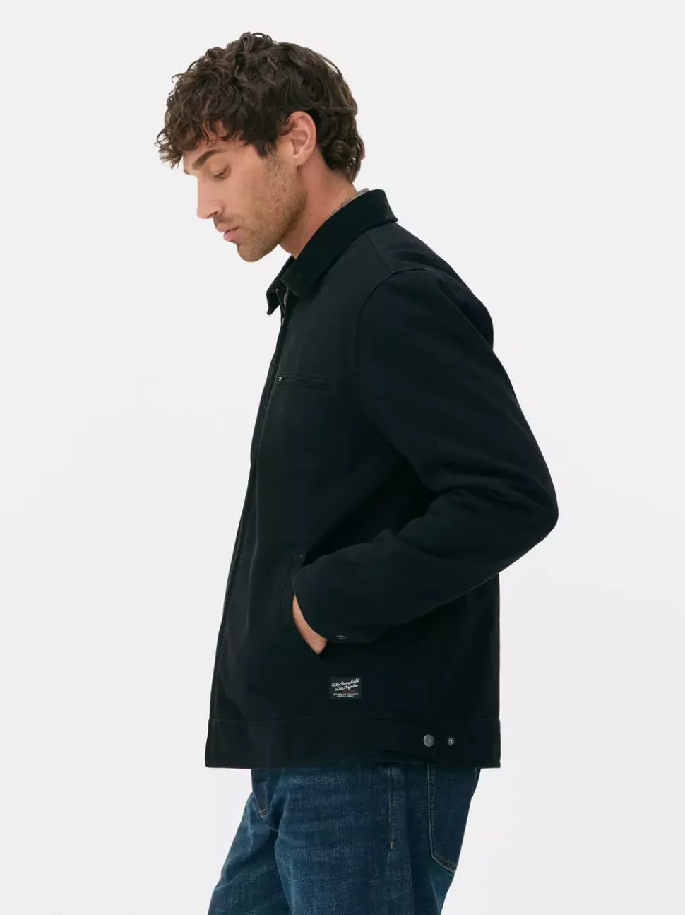 Kurtka ze sztruksowym kołnierzem The Stronghold