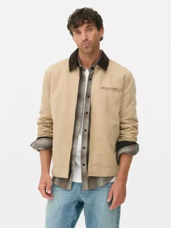 Kurtka ze sztruksowym kołnierzem The Stronghold