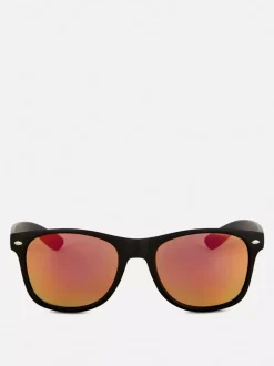 Kwadratowe okulary przeciwsłoneczne lustrzanki