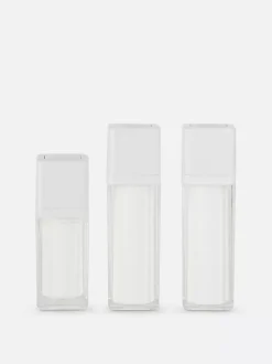 Kwadratowe pojemniki podróżne, 3 szt.